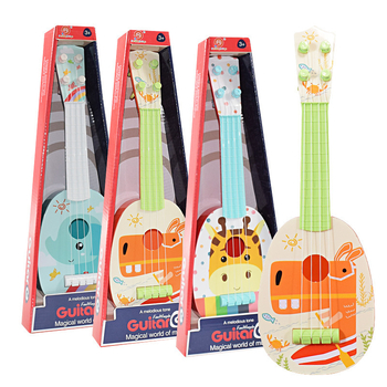 Plastična ukulele igračka za djecu 7–14 godina, razvija koordinaciju ruke i oka te interakciju roditelj-dijete
