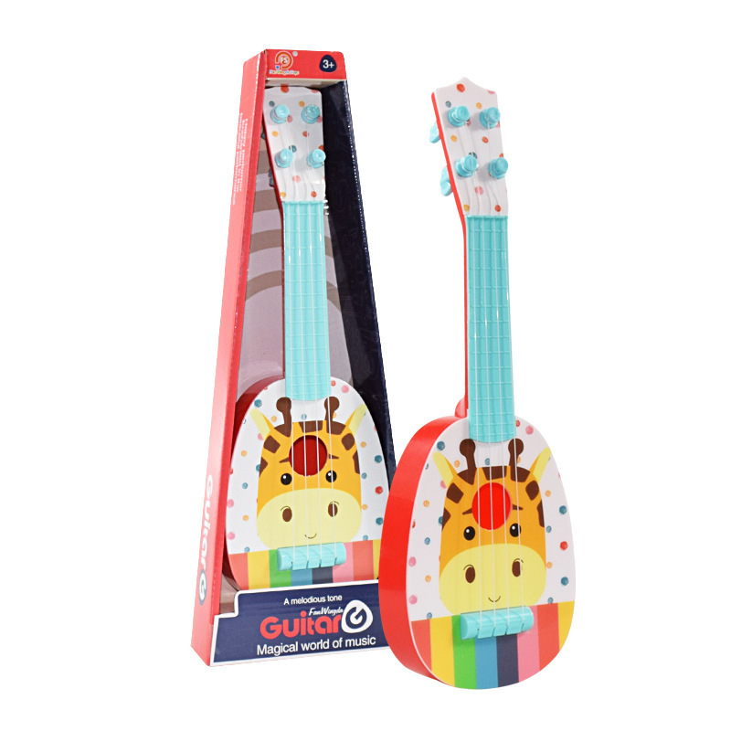 Plastična ukulele igračka za djecu 7–14 godina, razvija koordinaciju ruke i oka te interakciju roditelj-dijete