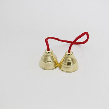 Orff ütőhangszer fém haranggal és fa nyéllel; érintésre csengő játék gyerekeknek; 7–14 éveseknek; fejleszti a kéz- és szem koordinációt, a hallást és a szülő-gyermek kommunikációt (Anyaga: fém, fa nyél; Kategória: érintésre csengő játék; Kor: 7–14; Előnyök