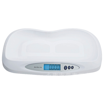 Csecsemő mérleg, elektronikus, 20 kg teherbírás, akkumulátoros működés, kiváló precizitás, gyermekek számára