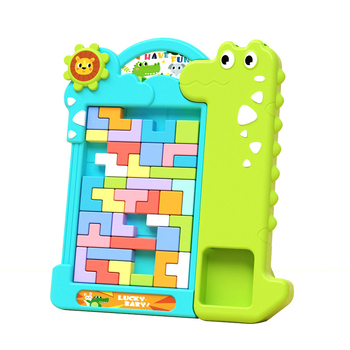 3D kirakó blokkok gyerekeknek 4–6 éveseknek, műanyag anyag, DIY-barát, oktató gondolkodást fejlesztő játék, eredet Chenghai Shantou Guangdong