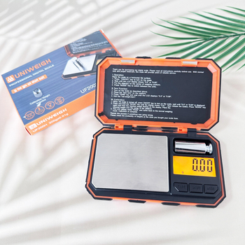 Szerszámtároló doboz ékszer mérleg – hordozható elektronikus mérleg, 0,01 g pontosság, 500 g kapacitás, működik 2x AAA elemmel