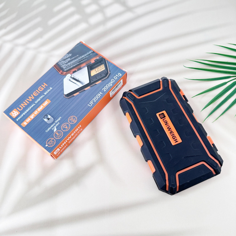 Szerszámtároló doboz ékszer mérleg – hordozható elektronikus mérleg, 0,01 g pontosság, 500 g kapacitás, működik 2x AAA elemmel