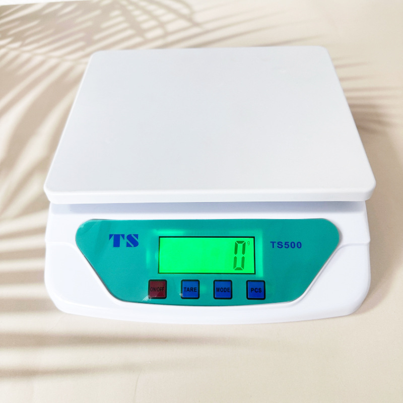 TS500 konyhai mérleg, 30 kg kapacitás, elektronikus digitális mérleg, nagy pontosság, üzemeltetés: elem vagy töltő