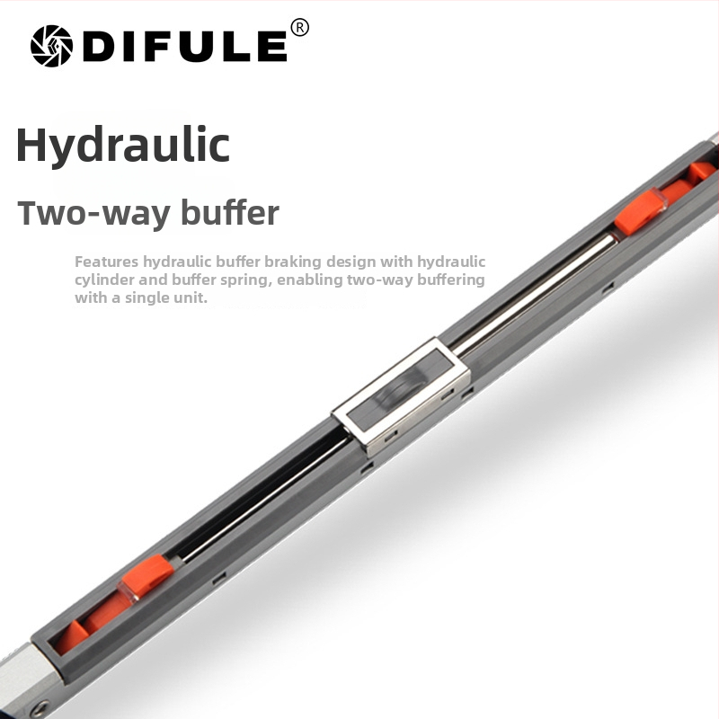 Dvojsmerná hydraulická kladka pre posuvné dvere (materiál: zinková zliatina + nylon; hrúbka steny: 2 mm; priemer hriadeľa: 10 mm; polomer drážky na lano: 14 mm; maximálne zaťaženie: 60 kg)