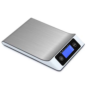 Kuhinjska vaga od nehrđajućeg čelika, kapacitet 15 kg, elektronička platforma CX-2017