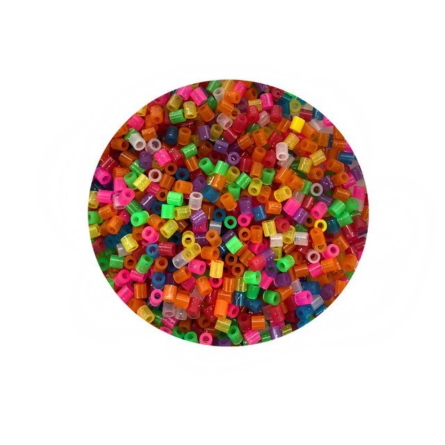 Plastični DIY puzzle s perlicama - ravni puzzle, svjetleće perlice, prilagodljivo prema nacrtu, za uzrast 7-14 godina