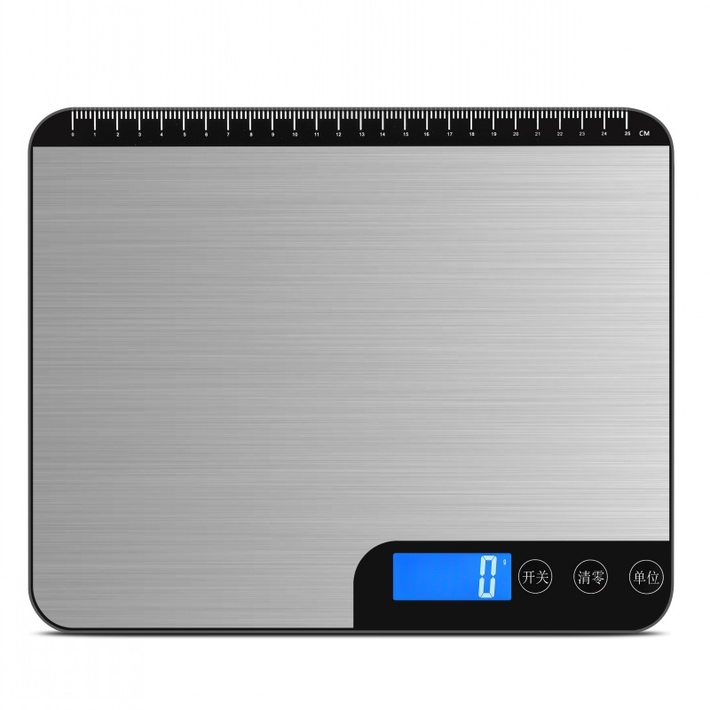 Yuedi K-28 kuhinjska vaga, elektronička, raspon mjerenja 3 g–20 kg, napajanje: punjenje/priključak na mrežu/baterija