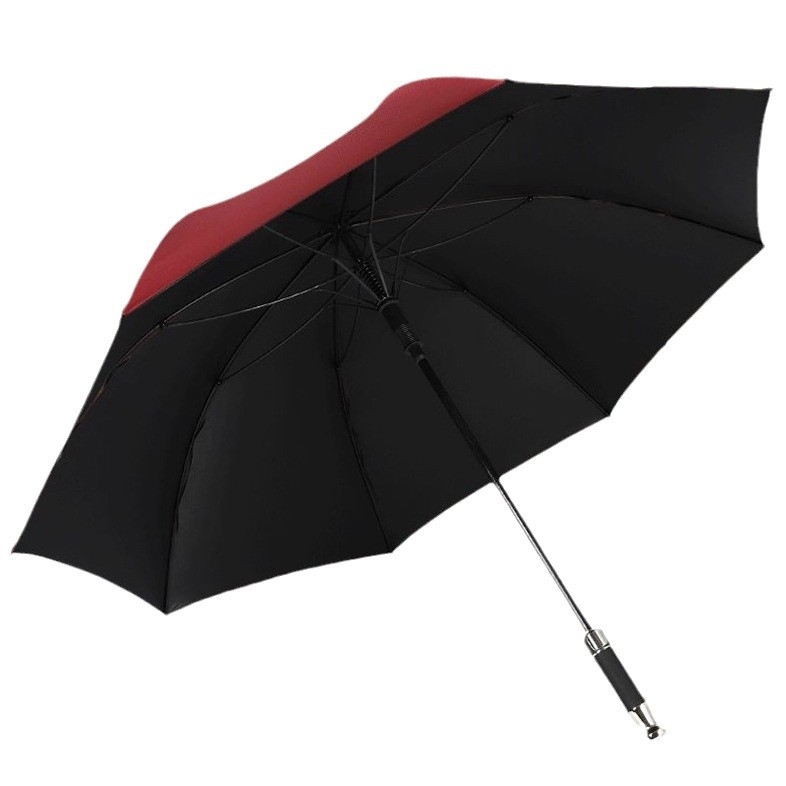 Reklám esernyő személyre szabható logóval, összecsukható parasol, 8 acél borda, 190T anyagú szövet, UPF >50