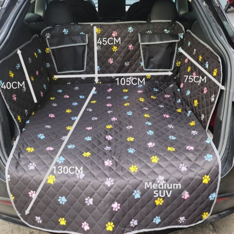 Подложка за автомобилна седалка за домашни любимци – водоустойчива, устойчива към замърсяване, за кучета, използване в кола, годна за всички сезони