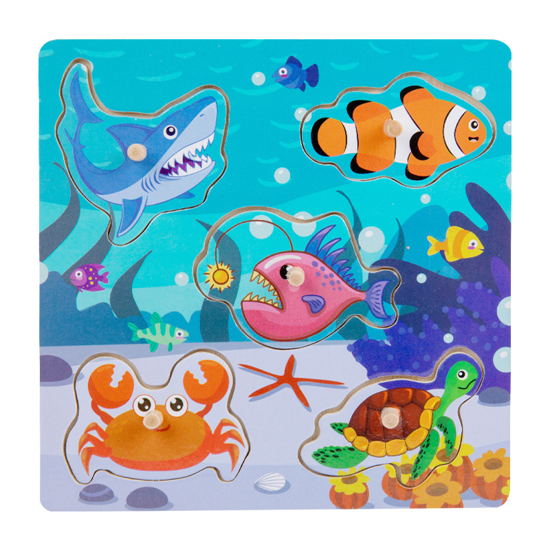 Puzle avion za djecu - hvatalni puzzle za koordinaciju ruke i oka - Moody Bear - papirni materijal - prilagodljiv uzorak - za djecu 4-6 godina