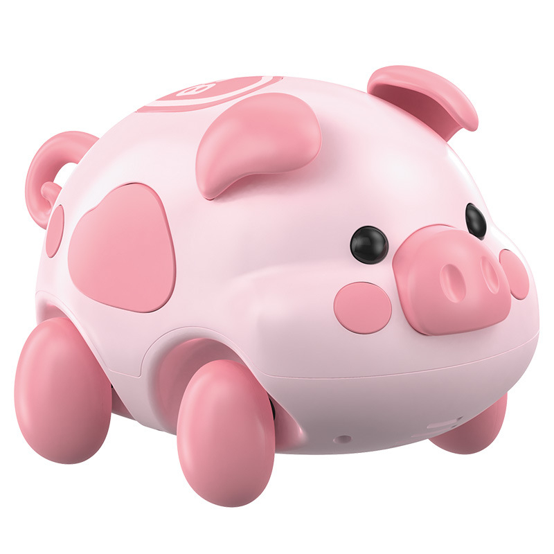Interaktivna edukativna igračka za dojenčad — puzajući prasac s dodirnom senzom, pričama i glazbom (plastika, litijska baterija, za uzrast 0–3)