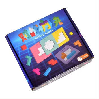 Drveni 3D puzzle za djecu 4–6 godina, napredna težina, otprilike 1 sat za završetak