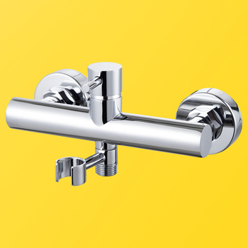 LT010201 Fürdőszobai keverőcsap melegvíz-hűtőhöz – réz, tartóval, krómozott felülettel, 0.8 MPa, 90°C, 230 L/h