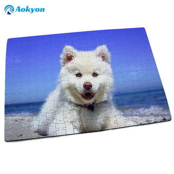 Papíralapú sík puzzle testreszabható sublimációs hőtranszferrel DIY fotó kollázshoz