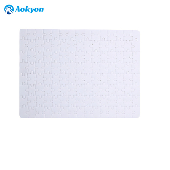 Papíralapú sík puzzle testreszabható sublimációs hőtranszferrel DIY fotó kollázshoz