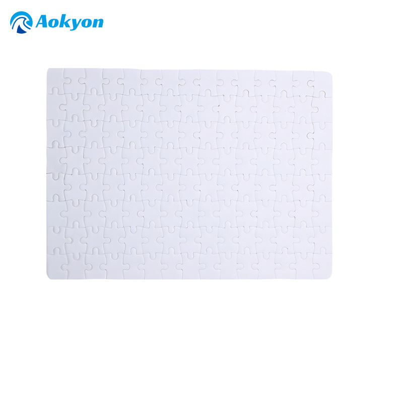 Papíralapú sík puzzle testreszabható sublimációs hőtranszferrel DIY fotó kollázshoz