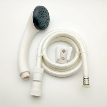 Φορητό σετ ντους με χειρολαβή — ABS; λειτουργία βροχής; εγκατάσταση με νήμα; 45°C; 0,85 MPa