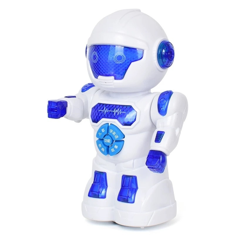 Rani obrazovni dječji robot, interaktivni pripovjedač učenja s glazbom i emocionalnom interakcijom (materijal: ABS; napajanje: baterije; za dob 4–6 godina; funkcije: Električni, bljeskanje, punjivo, roditelj-dijete igra)