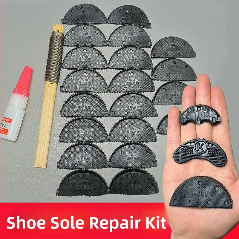 Náplasť na opravu opotrebenia podrážky s ochranou päty - Tsq5-9, pre textilné topánky, jar, bez značky