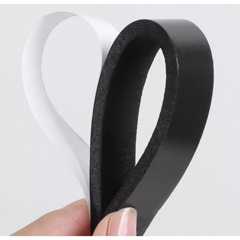 Ajtóhézag-szigetelő szalag — hangszigetelés, szélálló és fényblokkoló funkciók, alkalmas bejárati, hálószoba és belső ajtókhoz