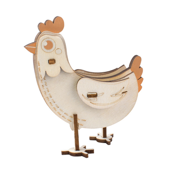 3D fa puzzle, DIY testreszabás logóval, 7–14 évesek számára