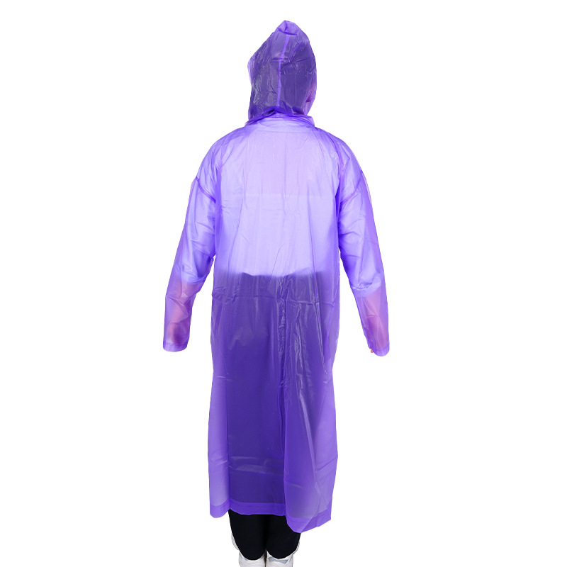 EVA esőponcsó, vastag, újrafelhasználható felnőtteknek, túrázáshoz, vízálló réteg PVC ragasztóval