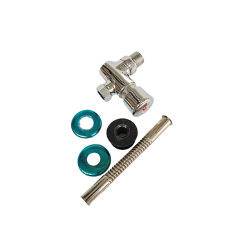 Supapă de spălare din cupru, patru căi, manuală, cu întârziere, pentru toaletă și urinare, model 6700