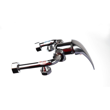 F2 Смесителен клапан за водонагревател – гореща/студена вода, открит превключвател, U-образен изход; модел F2, работно налягане 5, студена вода 1-100, гореща вода 100, дебит на изхода 8