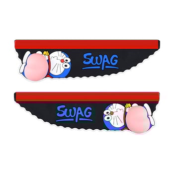 Дъждовна защита за огледалото за обратно виждане на автомобил, PVC, YM-022, самозалепваща, Meinan