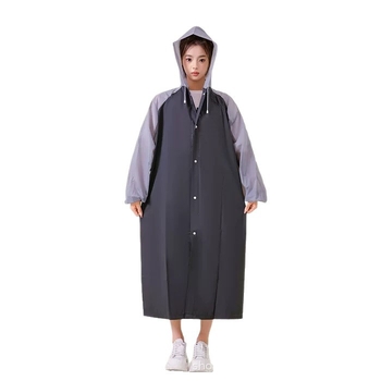 Planinarska kiša jakna, unisex, PEVA tkanina, debljina 15, prilagodljiv logo