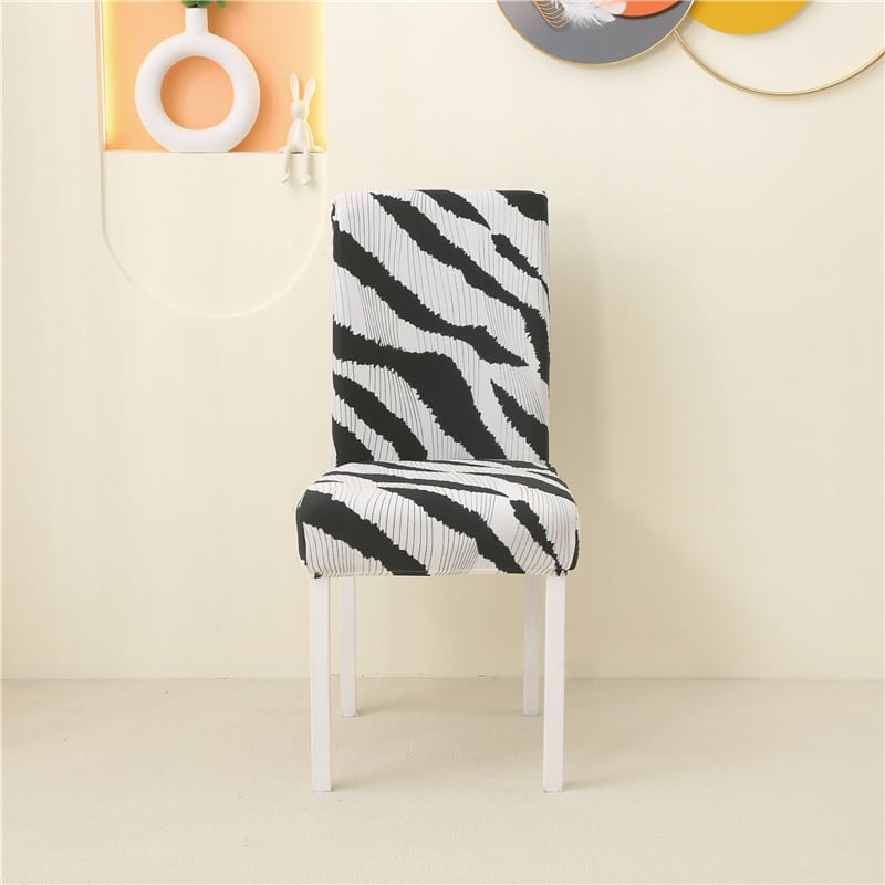 Κάλυμμα καρεκλάς οικιακής χρήσης, ελαστικός πολυεστέρας, μποέμ στυλ, με εκτύπωση φυτών, διακοσμητική αναβάθμιση