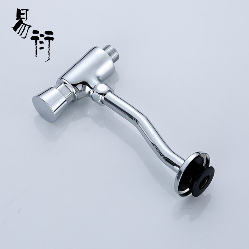 Valvă de spălare pentru urinal, acționare manuală, model 3426, corp din cupru, presiune apă 1.2, timp de spălare 4–8 s, diametrul orificiului 0.4