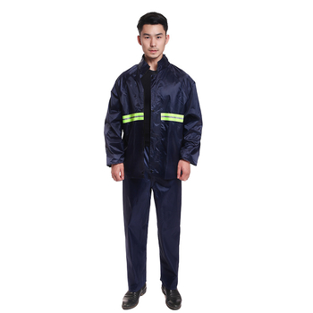 Ποδηλατικό αδιάβροχο για ενήλικες, Oxford ύφασμα, πάχος 0,18, αδιάβροχο στρώμα κόλλας PVC, για ένα άτομο