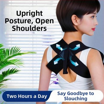 Коректор на стойката с презрамки за раменете и опора за гръб, разтягане на гръдните мускули и упражнения в легнало положение