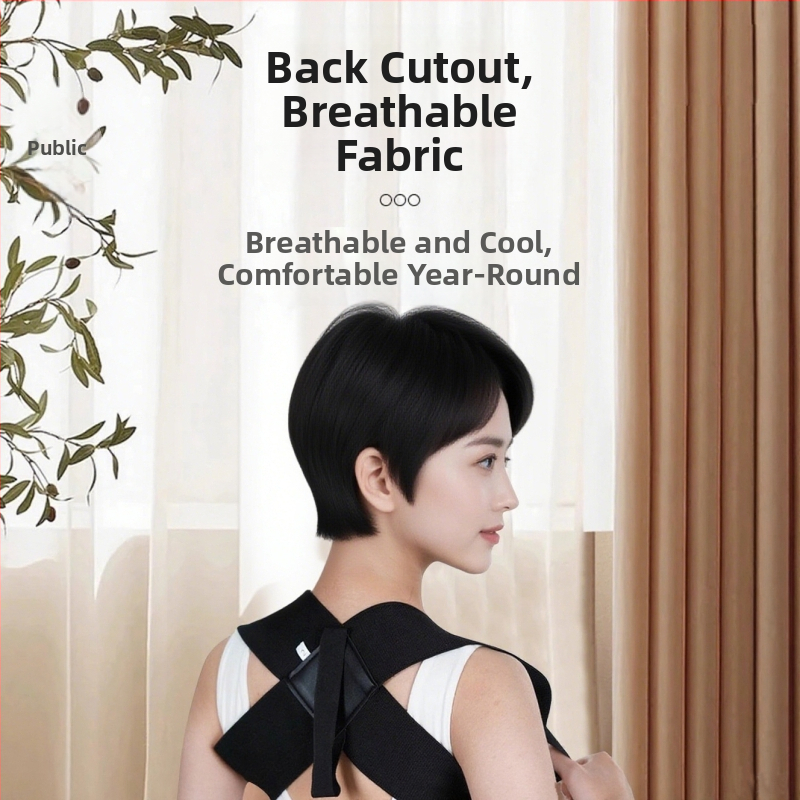 Коректор на стойката с презрамки за раменете и опора за гръб, разтягане на гръдните мускули и упражнения в легнало положение