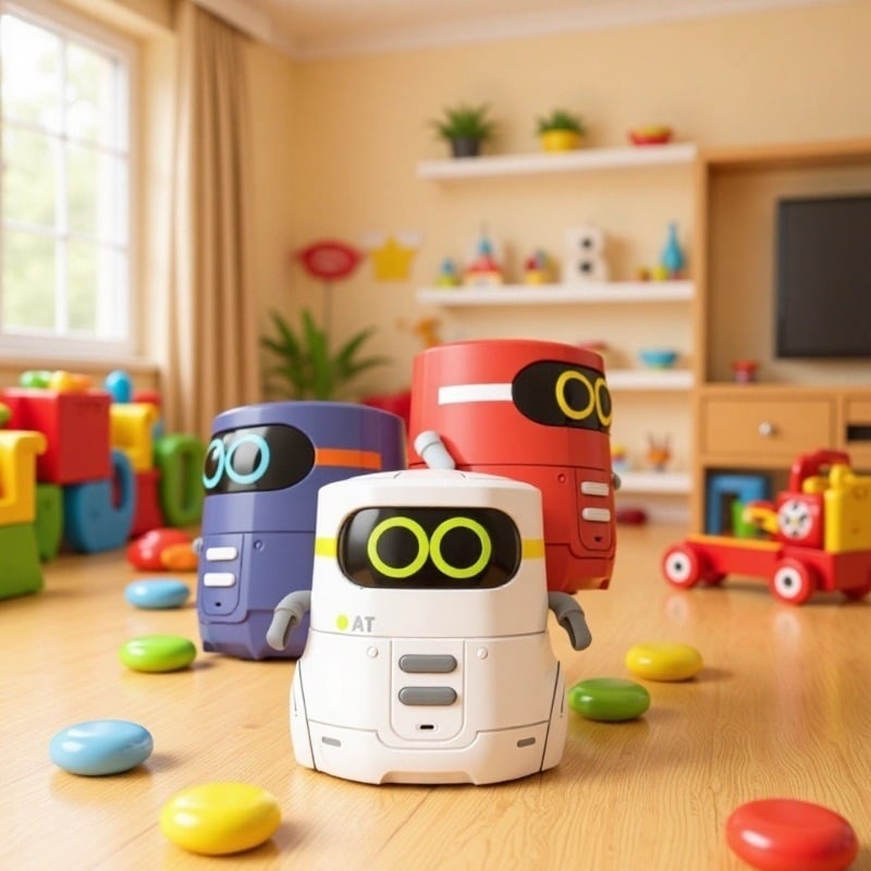 Montessori obrazovni robotska igračka s daljinskim upravljanjem, prepoznavanjem glasa, reproduciranjem zvuka i reakcijom na dodir
