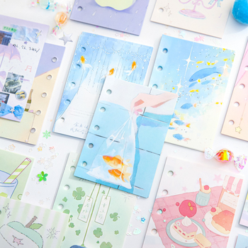 Mr.paper M5 unutarnje stranice bilježnice – papir od drvene celuloze – 10 stranica – kompatibilno s M5 rupama