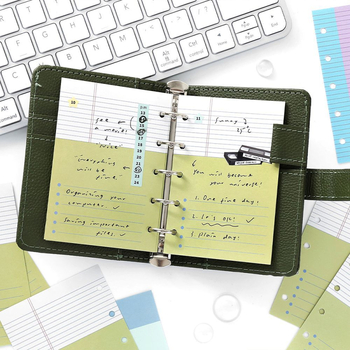 Mr.paper M5 unutarnje stranice bilježnice – papir od drvene celuloze – 10 stranica – kompatibilno s M5 rupama