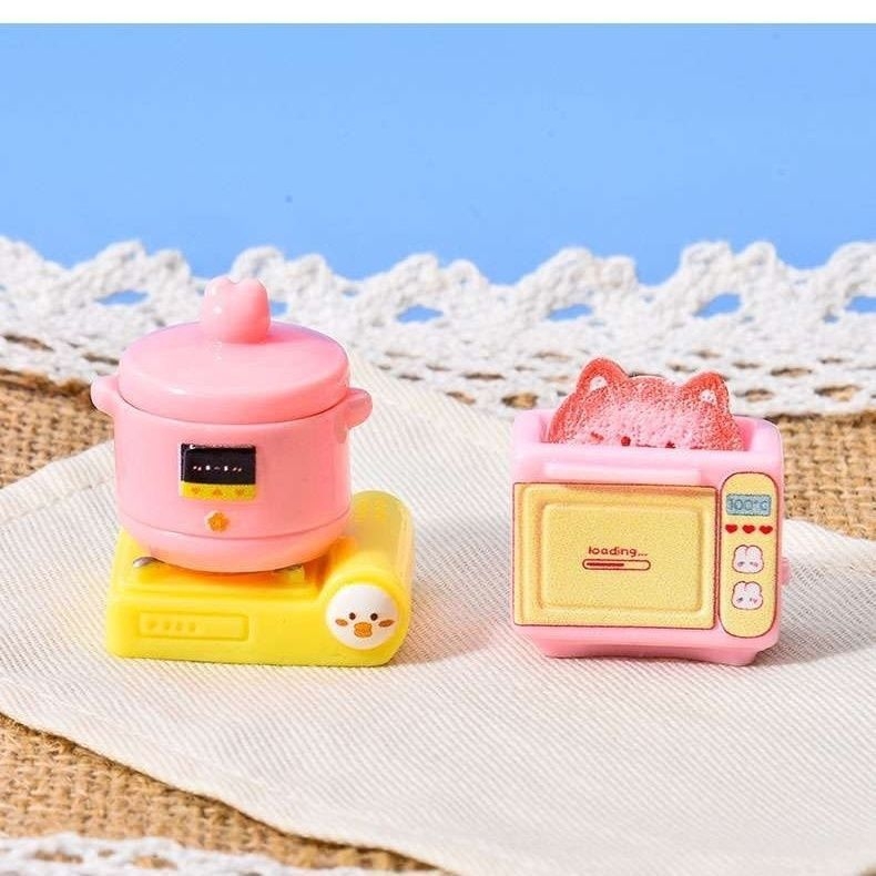 Mini kuhinjski set — aparati i posuđe od nehrđajućeg čelika za igru, za djecu 0–3 godine