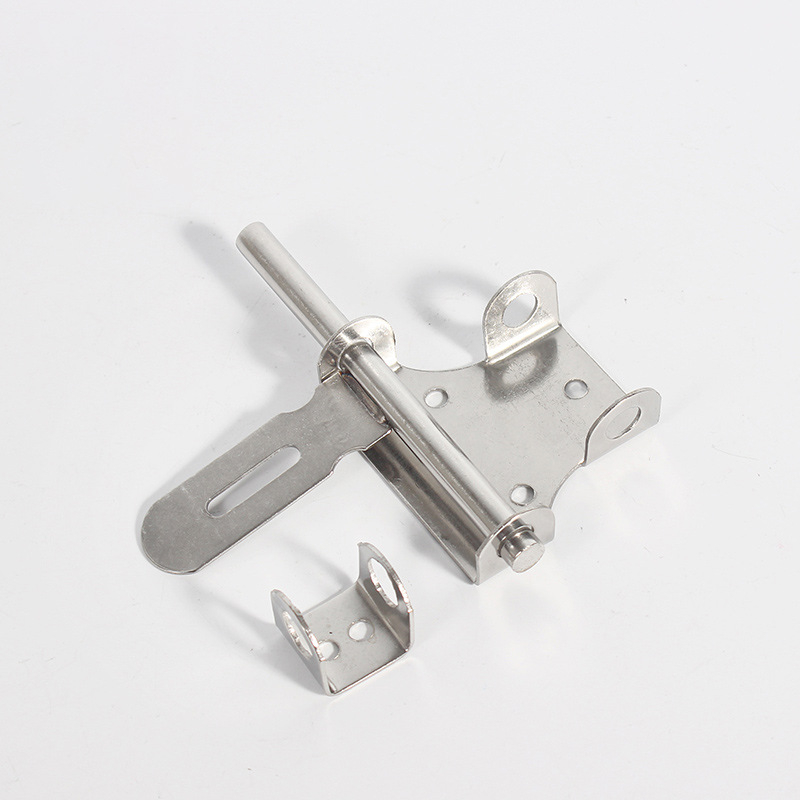 304 nehrđajući čelik – teški latch za vrata, model Small Lock Plate, završna obrada Brushed/Glossy