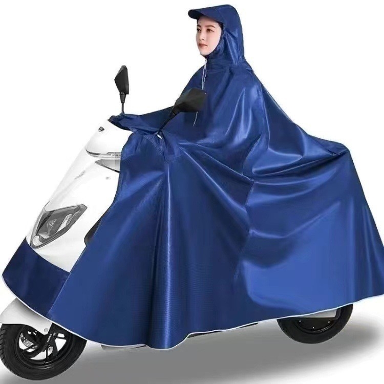 Pončo za kišu za motocikl Rain Giant, Oxford tkanina, PVC vodonepropusni sloj, 1 osoba