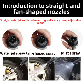 Vysokotlaková pištoľ na vodu s hliníkovým hrotom, hliníkovým ventilom, hliníkovým spojom, Duckbill Head