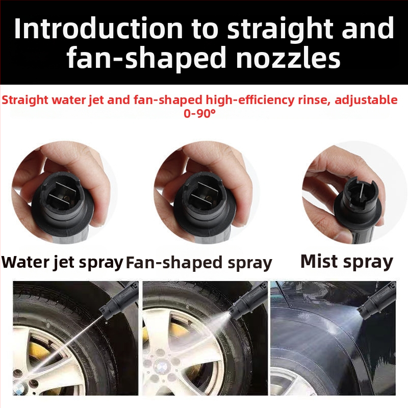 Vysokotlaková pištoľ na vodu s hliníkovým hrotom, hliníkovým ventilom, hliníkovým spojom, Duckbill Head