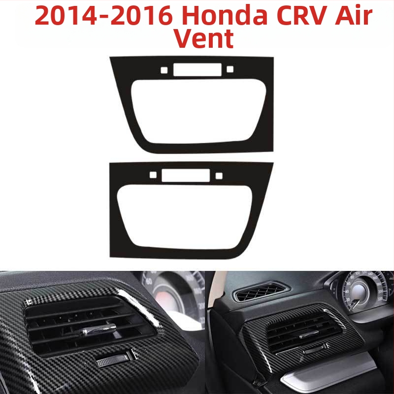 Ditu szénszálas belső dekorációs matrica CR-V 2014–2016-hoz, ragasztó hátlappal