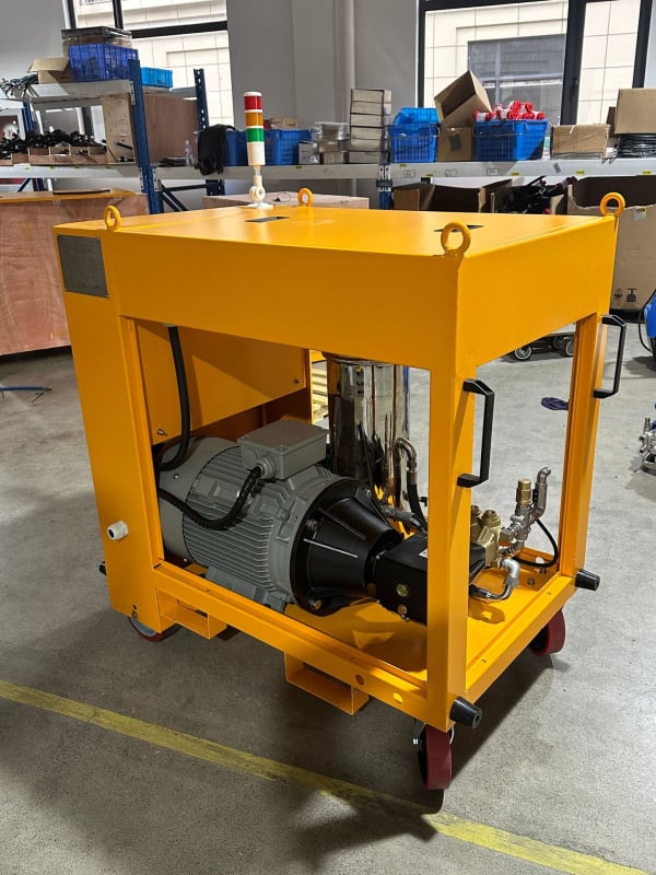 Kaiyu curățător electric de înaltă presiune, interval de presiune 200-1000 bar, presiune de pulverizare 160 bar, mobil cu roți / tip fix / montaj pe skid, industrial