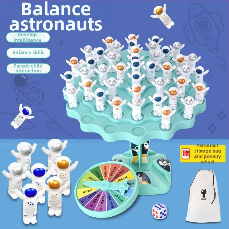 Παιχνίδι Ισορροπίας με Αστροναύτη – Εκπαιδευτικό, Διαδραστικό για Γονείς και Παιδιά, Για Εσωτερική και Εξωτερική Χρήση (4–6 ετών)