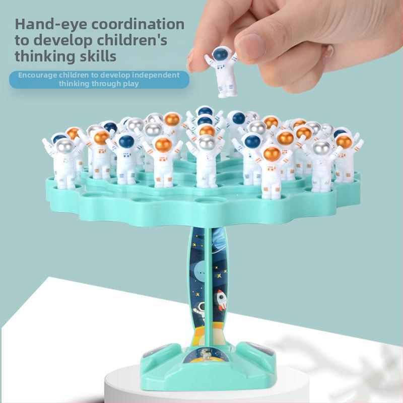 Παιχνίδι Ισορροπίας με Αστροναύτη – Εκπαιδευτικό, Διαδραστικό για Γονείς και Παιδιά, Για Εσωτερική και Εξωτερική Χρήση (4–6 ετών)