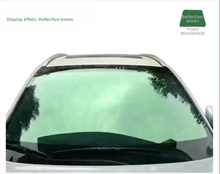 Fólia na predné čelné sklo automobilu s tepelnou izoláciou a proti výbuchu, priepustnosť 71–80%, kovová izolačná vrstva, záruka 10 rokov a viac