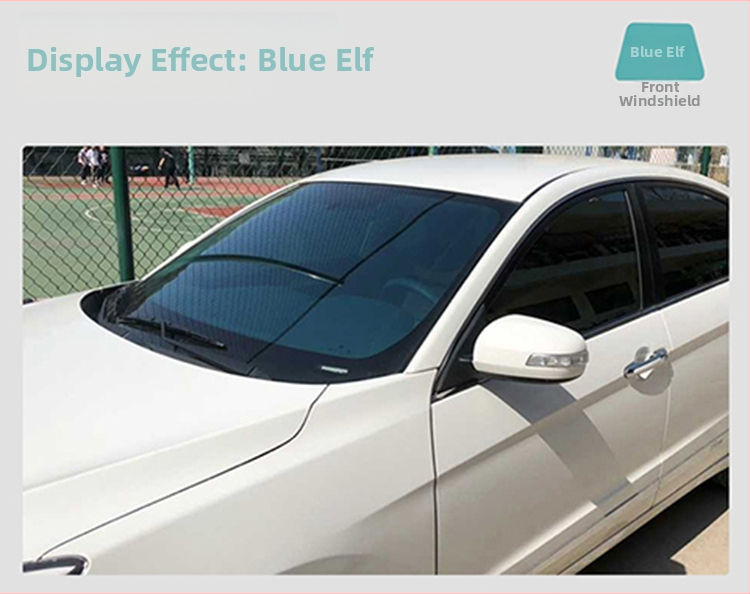 Fólia na predné čelné sklo automobilu s tepelnou izoláciou a proti výbuchu, priepustnosť 71–80%, kovová izolačná vrstva, záruka 10 rokov a viac